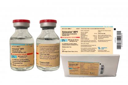 Xylocaine Mpf With Epinephrine Lidocaine Hcl Epinephrine