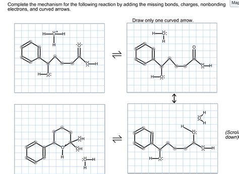 Solved Complete The Mechanism For The Following Reaction By Chegg