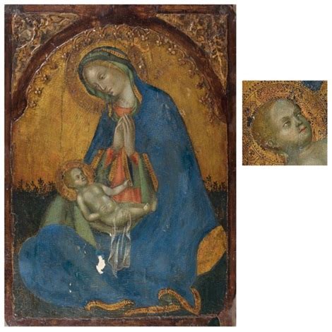 La Vierge dhumilité tableau de dévotion by Francesco di Gentile da