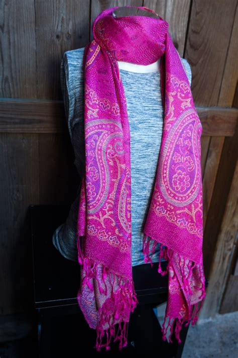 Pa Uelo Paisley Pashmina Chal De Pashmina Bufanda Hippie Etsy