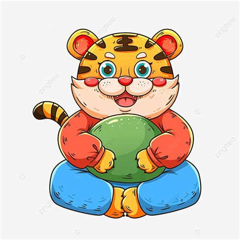 Youth Group Clipart Transparent Background, Tiger Eating Youth Group, Tiger, Year Of The Tiger ...