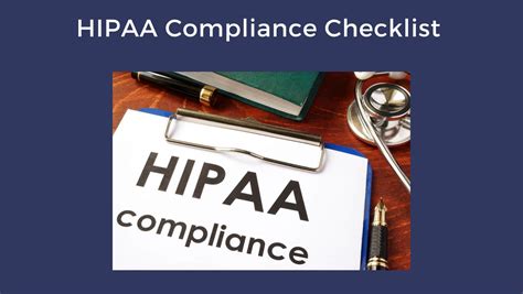 HIPAA Compliance Checklist - Lane Technology Solutions