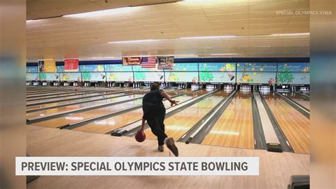 Athletes competing in Special Olympics Iowa State Bowling competitions | weareiowa.com