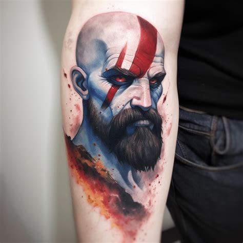 57 Kratos Tattoo Ideas - TattooClue.com