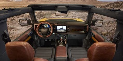 2021 Ford Bronco Interior Details - Bronco Washable Floors