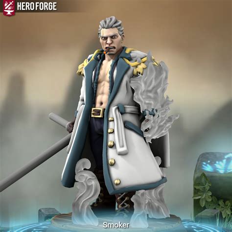 Smoker The White Hunter One Piece Heroforgeminis