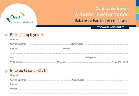 Modele Avenant Contrat De Travail Cesu Financial Report Hot Sex Picture