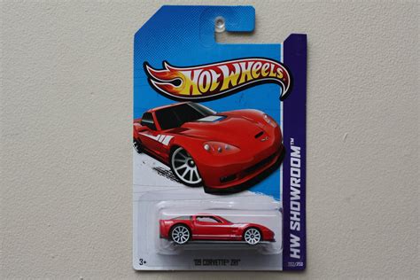 Hot Wheels 2013 Hw Showroom 09 Corvette Zr1 Red