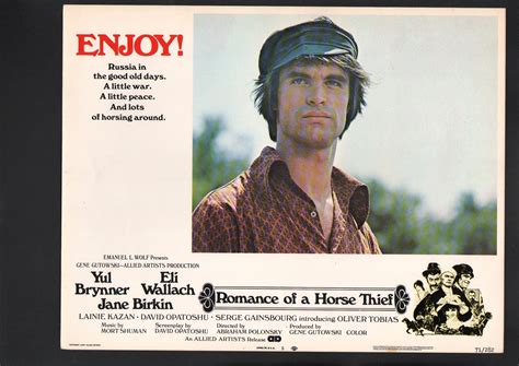 Romance Of A Horsethief 1971