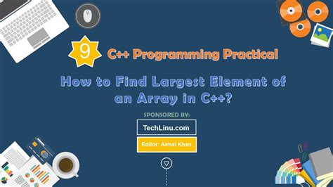 How To Find Largest Element Of An Array In C Youtube