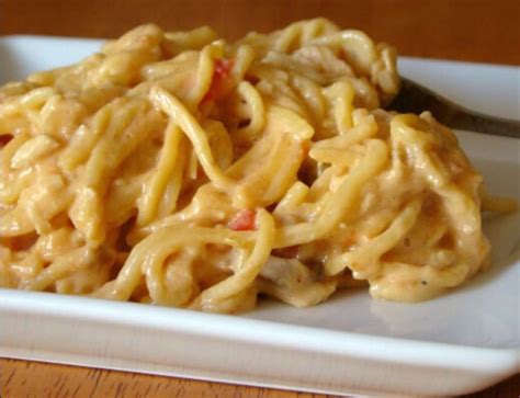 Chicken Spaghetti With Cream Cheese And Velveeta Recipemagz Kitchen Hot Sex Picture