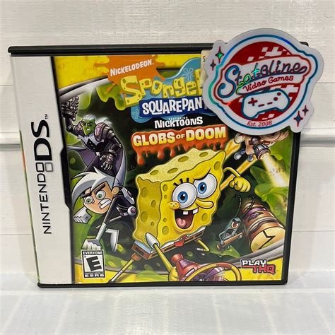 Spongebob Squarepants Featuring Nicktoons Globs Of Doom Nintendo Ds