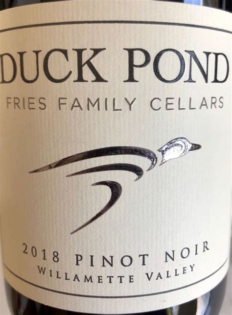 Duck Pond Pinot Noir Usa Oregon Willamette Valley Cellartracker