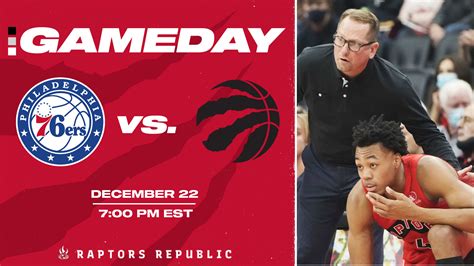 Gameday Raptors Vs Ers December Raptors Republic