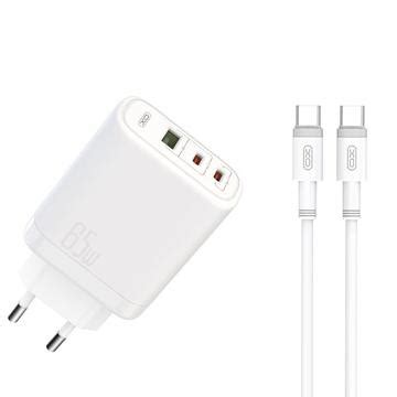 Xo Ce Pd W Usb C Oplader X Usb C X Usb A Hvid