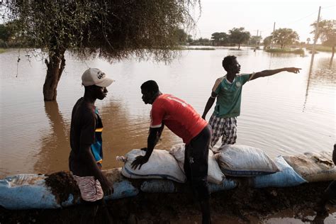 Extreme Regen Verwoestende Overstromingen In De Sahel Staat Slechts