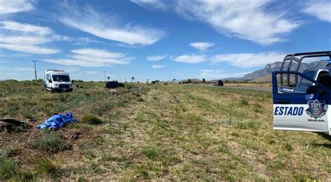 Murió conductor por volcadura en la carretera a Juárez