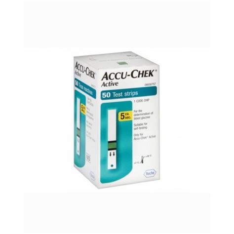 Fitas Accu Chek Active 50 Tiras Shopee Brasil