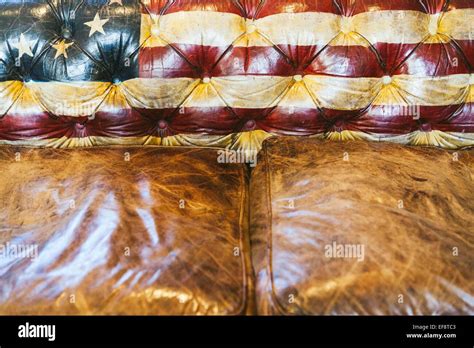 American flag sofa Stock Photo - Alamy