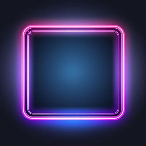 Premium Vector Glowing Frame