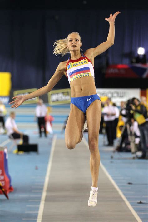 Darya Klishina Russian Long Jumper Women Of Sports Track And Field Pinterest Long