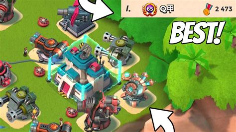 Boom Beach BEST Base Design In The Game Get To 1 Using This Layout