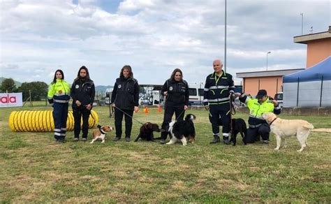 Inaugurato Campo addestramento unità cinofile è il primo in Altotevere