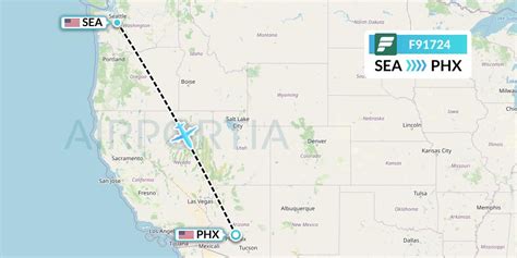 F91724 Flight Status Frontier Airlines Seattle To Phoenix FFT1724