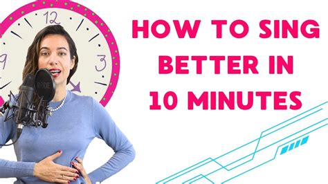 How To Sing Better In 10 Minutes Singing Lessons Vocal Coach Natalia