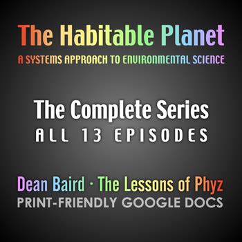 The Habitable Planet Bundle By The Lessons Of Phyz Tpt