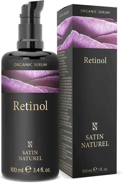 Retinol Serum Visage Bio Ml Avec Niacinamide Acide Hyaluronique