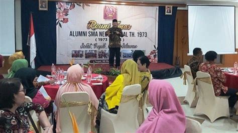 Reuni Emas 50 Tahun Alumni SMAN 1 Tegal Angkatan 1973 Ikut Promosikan