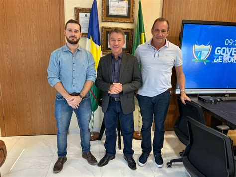 Miguel Bevilaqua Visita Governador De Roraima Ant Nio Denarium Riocampo