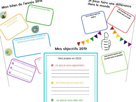 Mon bilan positif de l année 2018 pour les enfants un outil pour