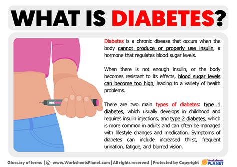 What Is Diabetes Definition Of Diabetes