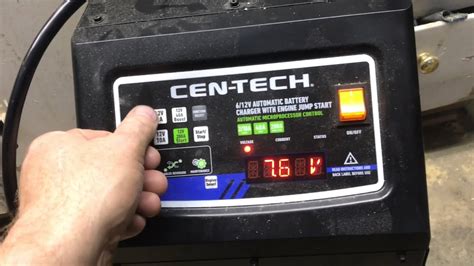 Cen Tech Battery Charger Review