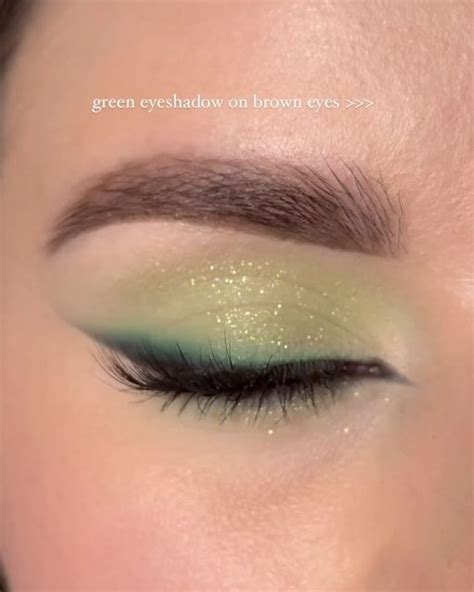 Makeuptutorials On Instagram Green Or Yellow Eyeshadow On Brown Eyes