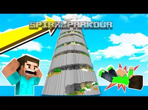 Depressing Parkour In Minecraft Spiral Parkour Youtube