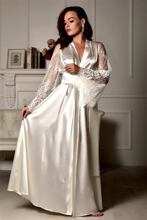 Long Lace Bridal Robe Wedding Kimono Long Bridal Robe Kimono Robe Bridal Dressing Gown Maxi Robe