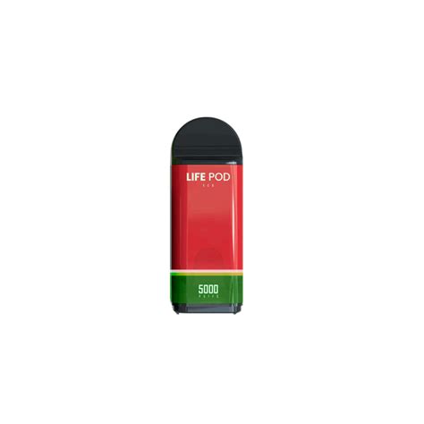 Pod Descartável Life Pod Refil 5000 Puffs Watermelon Ice