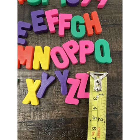 Vintage Magnetic Fridge Alphabet Letters Numbers Lot Toys - Etsy