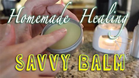 How To Make Homemade Balm Youtube