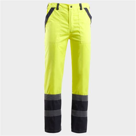 Collins Summer Hv Yellow High Visibility Trousers Collins