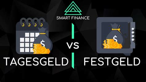 Tagesgeld vs Festgeld Konto Unterschiede einfach erklärt SMART