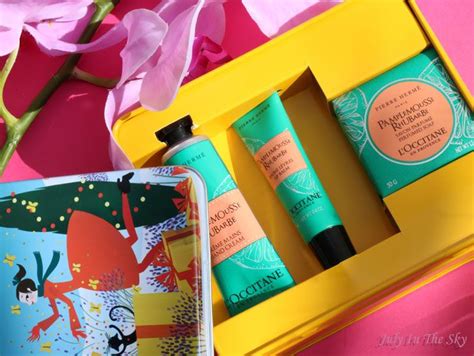 Le Trio Gourmand de L Occitane July In The Sky Blog beauté L