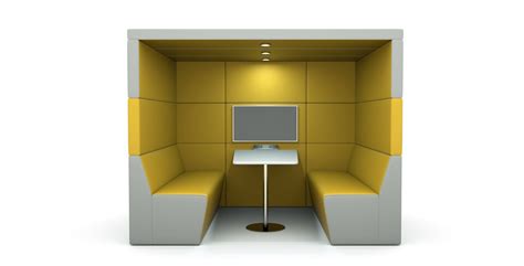 Shelton Office Booth - Citrus Seating