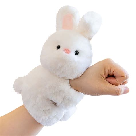 Saidjrlf Stuffed Animals Slap Braceletscute Plush Animal Snap