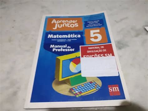 Aprender Juntos Matemática 5 Professor MercadoLivre