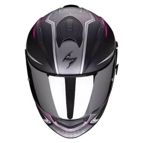 Casque Moto Integral SCORPION EXO 491 RUN NOIR MAT ROSE Code Promo