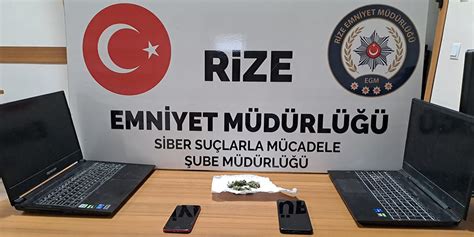 Rize de yasa dışı bahis operasyonu